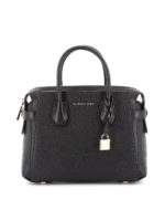 Borsa a tracolla Mercer S in pelle martellata