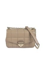 Borsa trapuntata Soho piccola cammello