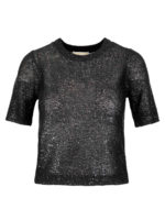 T-shirt effetto metallizzato