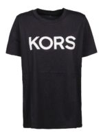 T-shirt con lettering luminoso