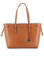 Tote Voyager media in pelle