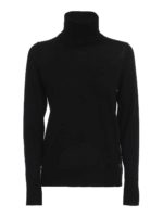 Dolcevita in lana merinos con logo