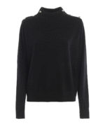 Dolcevita nero in misto lana