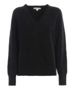 Pull in misto lana con scollo a V