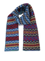 Sciarpa in lana fantasia