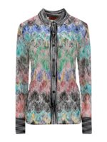 Camicia in viscosa multicolore