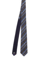 Cravatta regimental effetto cangiante