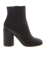 Stivaletti neri con tacco 6