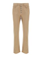 Pantaloni bootcut in cotone