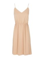 Abito al ginocchio effetto crepe