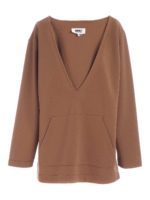 Felpa over color cammello