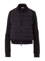 Cardigan imbottito nero