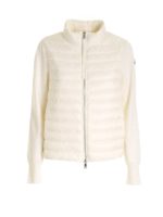 Cardigan trapuntato bianco