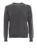 Maglione in lana con bande tricolore