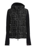 Giacca in jersey con fronte trapuntato