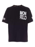 T-shirt con logo lettering nera