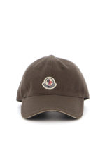 Cappellino in twill di cotone con patch logo