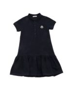 Abito blu con patch logo