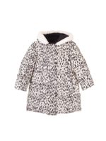 Piumino trapuntato stampa animalier