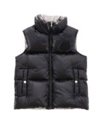 Gilet Arkel nero con interno argento