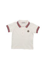 Polo color crema con patch logo