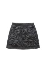 Gonna nera trapuntata