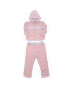 Completo rosa con patch logo