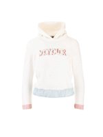 Felpa cappuccio Moncler Grenoble bianca