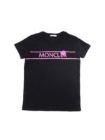 T-shirt logo fluo nera