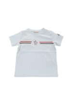 T-shirt logata azzurra