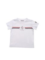 T-shirt logata bianca