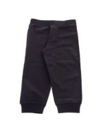 Pantaloni in felpa blu con logo