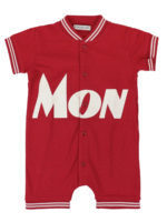 Tutina con stampa logo