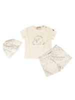 Set T-shirt berretto e pantaloni