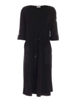 Abito con coulisse nero