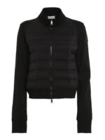 Giacca con pettorina trapuntata