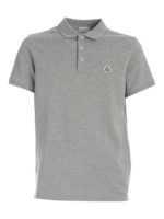 Polo con logo sul petto