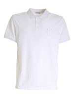 Polo bianca con dettaglio logo