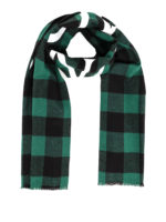 Sciarpa in lana  on logo