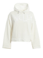 Felpa oversize in cotone e nylon