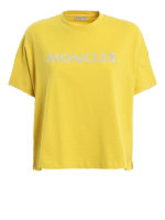 T-shirt over in jersey con logo metallizzato