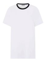 T-shirt con stampa logo dietro