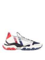 Sneaker Trevor in pelle e tessuto tecnico