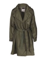 Trench imbottito Meboula verde