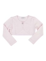 Cardigan in crepe rasato