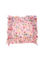 Abito stampa botanica rosa