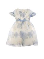 Abito Romantic Garden bianco