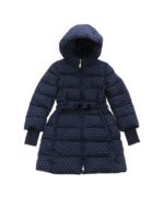 Piumino Avvitato stampa cuori blu