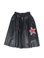 Gonna a ruota nera con patch stella