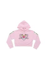 Felpa crop Pink Panther rosa